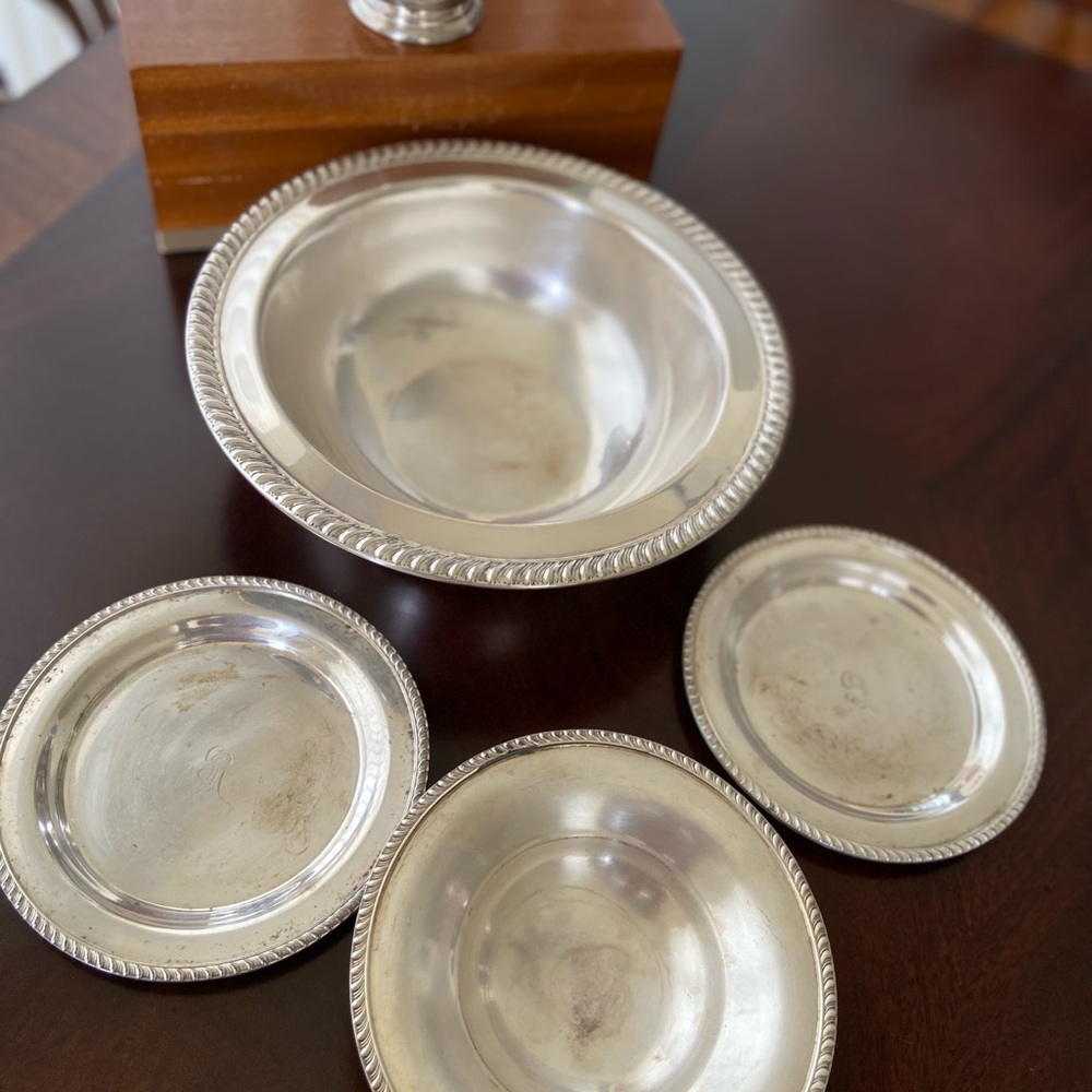 Elegant Silver Plated serving Set